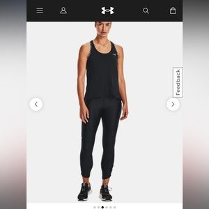 Under armour high rise ankle legging size small NWT